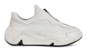 ECCO Chunky Womens Zippered Shoes White (20312301007)