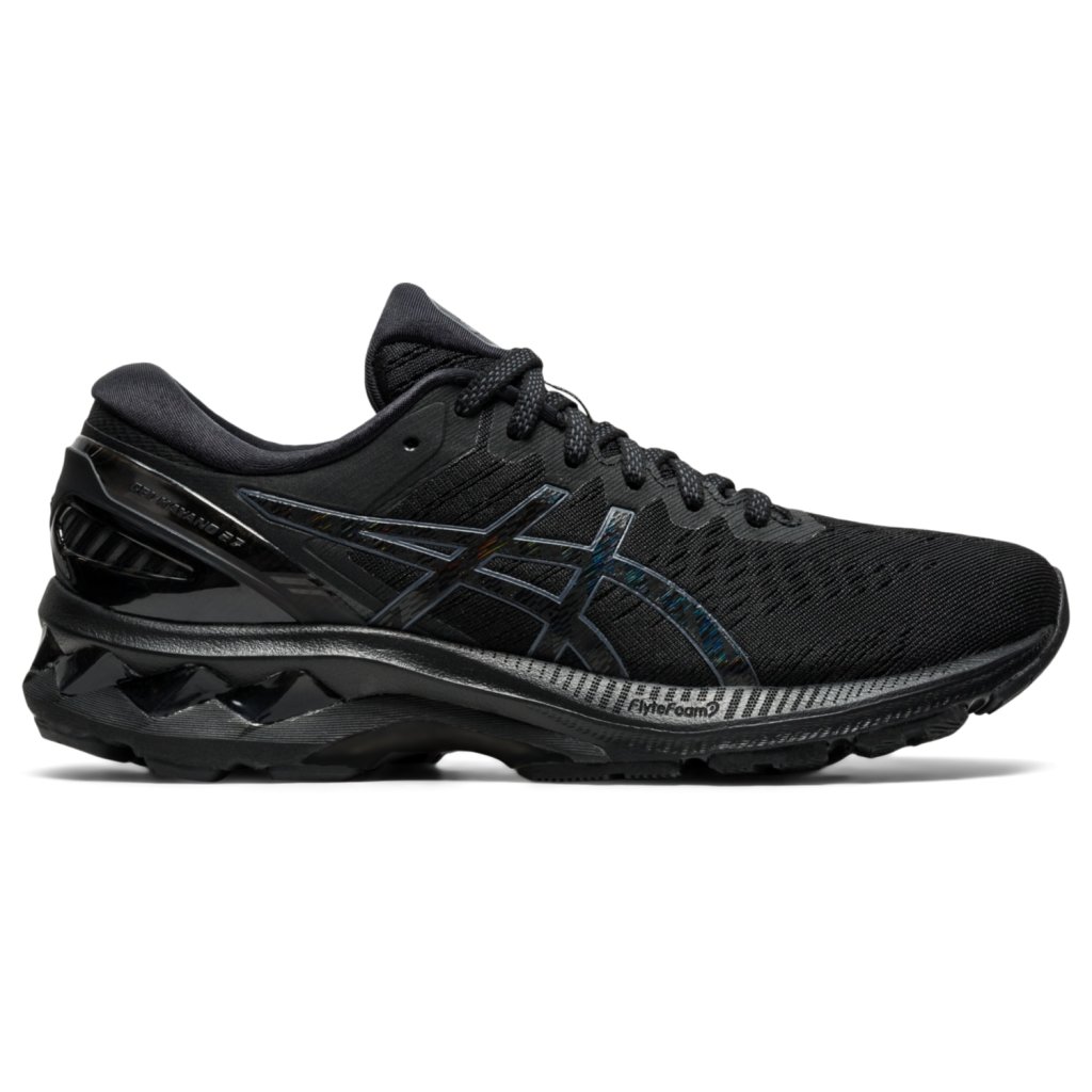 asics gel kayano black rose gold