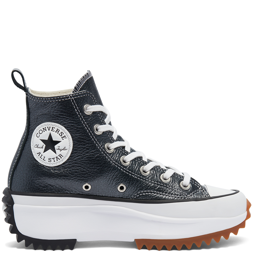 metallic classics run star hike high top