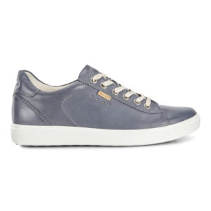 ECCO Womens Soft 7 Long Lace Marine (43023302038)