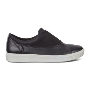 ECCO Soft 7 Womens Slip-on Shoes Black (44047351052)
