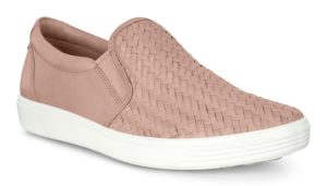 ECCO Soft 7 Womens Slip-on Shoes Rose Dust (47011301118)