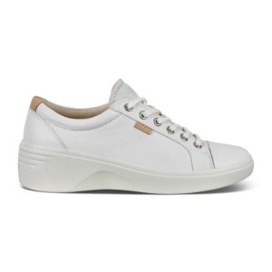 ECCO Soft 7 Wedge Womens Shoes White (47090301007)