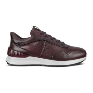 ECCO Astir Mens Embossed Shoes Syrah (52322401480)