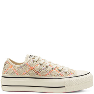 Converse Boho Crochet Platform Chuck Taylor All Star Low Top (568278C)