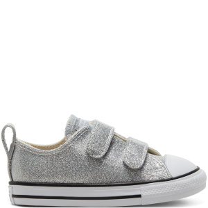 Converse Toddlers’ Coated Glitter Easy-On Chuck Taylor All Star Low Top (768470C)