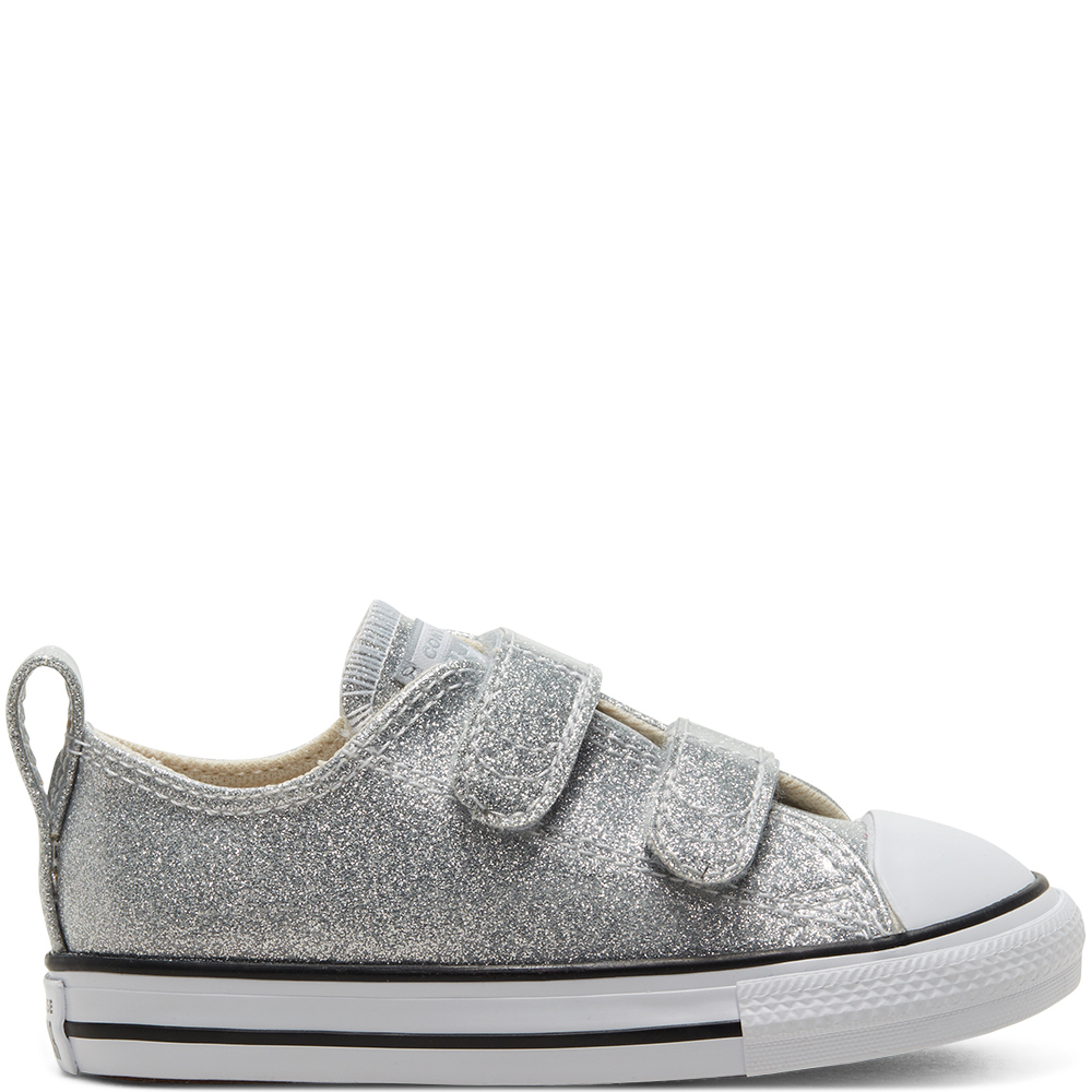 Converse Toddlers’ Coated Glitter Easy-On Chuck Taylor All Star Low Top (768470C)