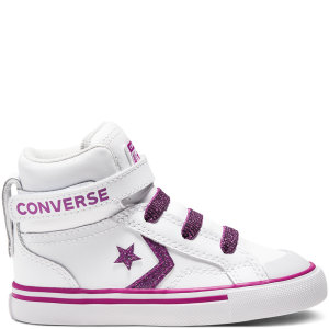 Converse Toddlers’ Coated Glitter Pro Blaze Strap High Top (768477C)