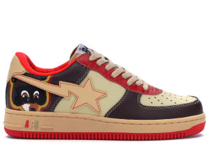 BAPE A Bathing Ape sta Kanye West College Dropout Brown (0607FS-001)