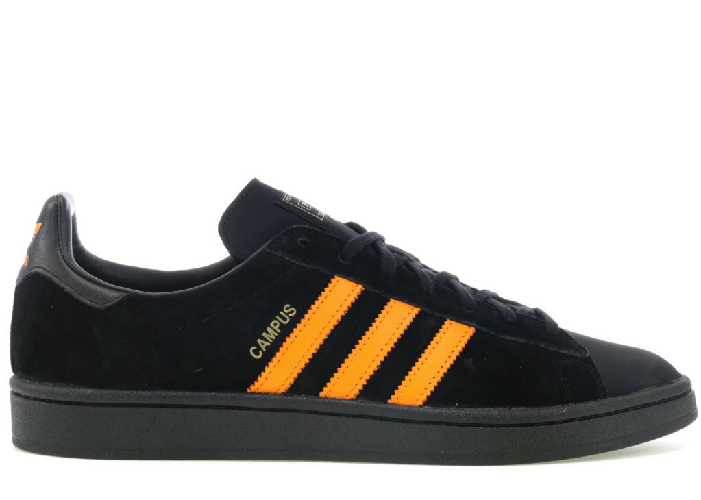 adidas Campus Porter Black Orange Core Black/Bright Orange/Core Black (B28143)