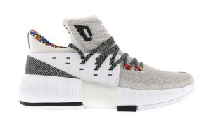 adidas  D Lillard 3 Arthur Ashe BHM White/Core Black/White (BY3474)