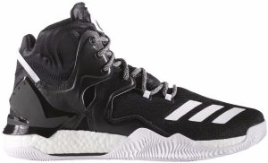 adidas  D Rose 7 Black White Black/White (B72905)