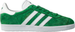 adidas  Gazelle Green/White/Gold Metallic Green/White/Gold Metallic (BB5477)