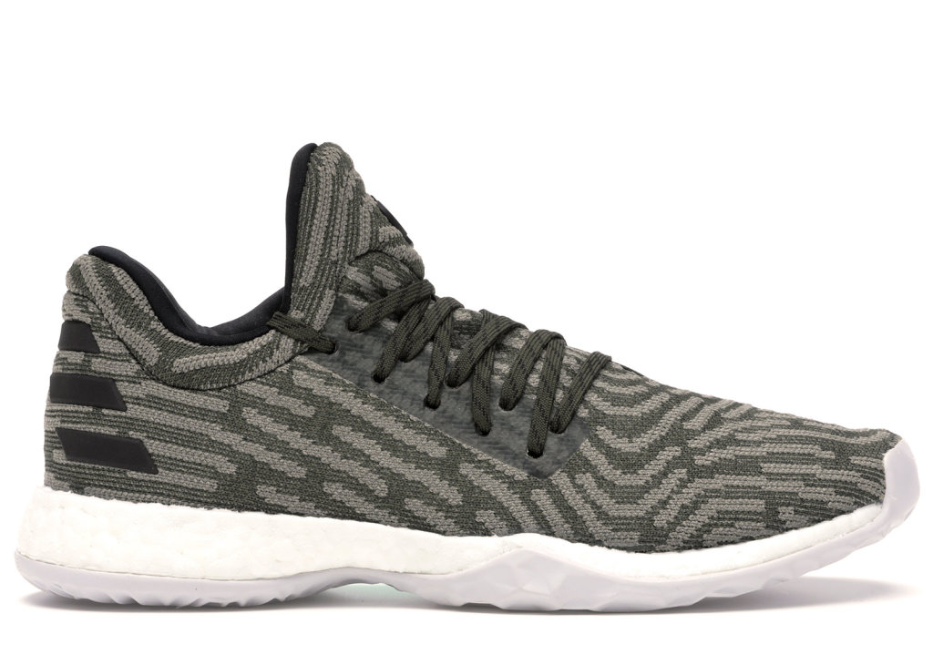 adidas Harden LS Olive Olive/Olive/White (AH2113)