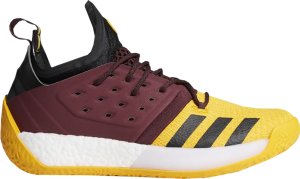 adidas  Harden Vol. 2 Arizona State Maroon/Collegiate Gold/Core Black (AQ0399)