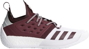 adidas  Harden Vol. 2 Texas A&M Maroon/Stone/Running White (AQ0398)