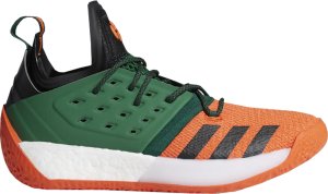 adidas Harden Vol. 2 University of Miami Core Black/Collegiate Orange/Core Black (AQ0397)