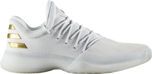 adidas  Harden Vol. 1 MVP White/Metallic Gold-Gum (AC8107)