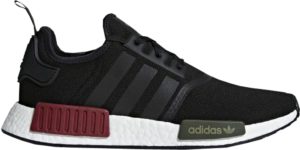 adidas NMD R1 Core Black Collegiate Burgundy Core Black/Collegiate Burgundy/Night Cargo (BB7791)