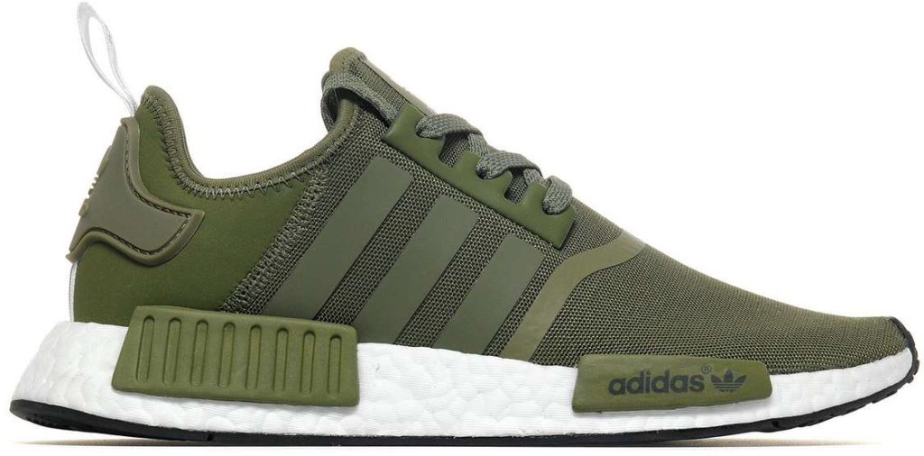 adidas NMD R1 JD Sports Olive Olive/White (BY2504)
