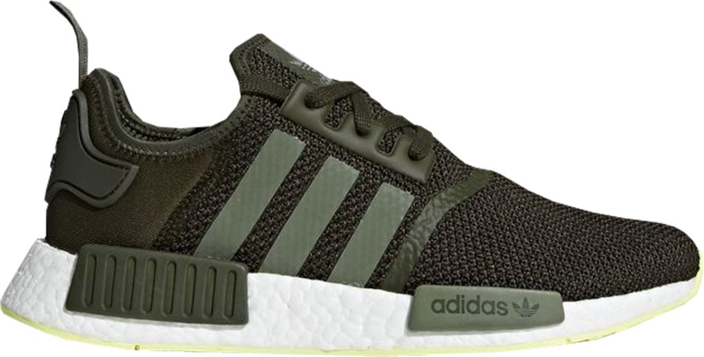 adidas NMD R1 Night Cargo Base Green Night Cargo/Base Green/Semi Frozen Yellow (CQ2414)