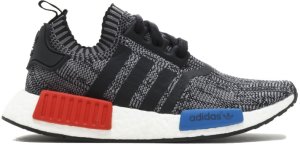 adidas NMD R1 Primeknit Friends and Family Core Black/Core Black/Lush Red (N00001)