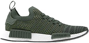 adidas NMD R1 STLT Trace Olive Trace Olive/Core Black/Solar Lime (CQ2389)