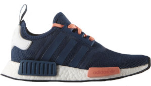 adidas NMD R1 Shadow Blue (Youth) Shadow Blue/Solid Magenta/White (S75339)