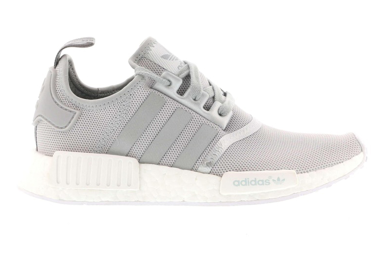 adidas NMD R1 Silver Metal (W) Silver/White (S76004)