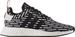 adidas NMD R2 Black White Core Black/Footwear White (BB2951)