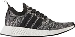 adidas  NMD R2 Black White Future Harvest Core Black/Core Black/Footwear White (BY9409)