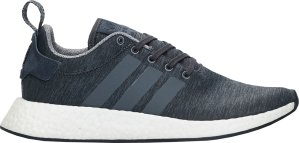 adidas NMD R2 Melange Dark Grey Dark Grey Heather/Medium Solid Grey/Core Black (BY2789)