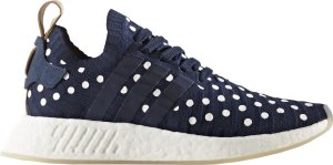 adidas NMD R2 Ronin Polka Dot (W) Collegiate Navy/Collegiate Navy/Footwear White (BA7560)