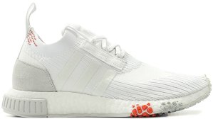 adidas  NMD Racer Cloud White (W) Cloud White/Cloud White/Trace Scarlet (CQ2033)