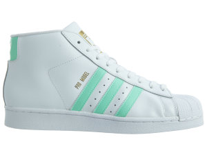 adidas  Pro Model White/Green-Metallic Gold White/Green-Metallic Gold (BY3728)