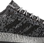 adidas  Pureboost 2017 Silver Grey/Core Black-Grey (S80701)
