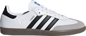 adidas  Samba White Black Gum Cloud White/Core Black/Clear Granite (B75806)