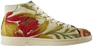 adidas Stan Smith Mid Jacquard Pharrell Chalk White Chalk White/Chalk White (CG4103)