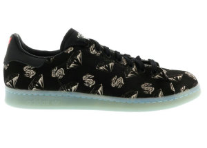 adidas Stan Smith Pharrell BBC Black Black/Black-Light Aqua (S32038)