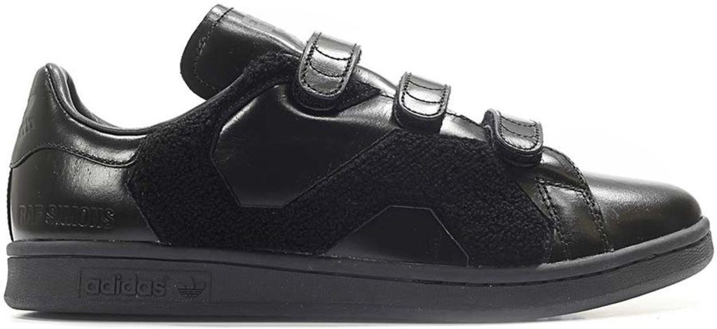 adidas Stan Smith Raf Simons Comfort Badge Black Core Black/Core Black/Core Black (BB6886)