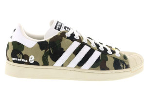 adidas Super Ape Star Bape Green/White/Bone (40056)
