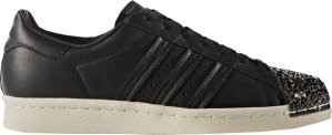 adidas  Superstar 80s 3D Metal Toe Black (W) Core Black/Core Black/Off White (BB2033)