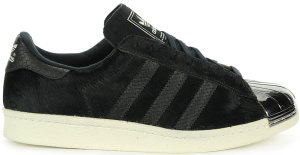 adidas  Superstar 80s Metal Toe Pony Hair Black Core Black/Core Black/Off White (B26314)