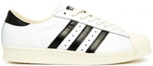 adidas  Superstar Made In France White Black Chalk White/Core Black-Chalk White (B24030)