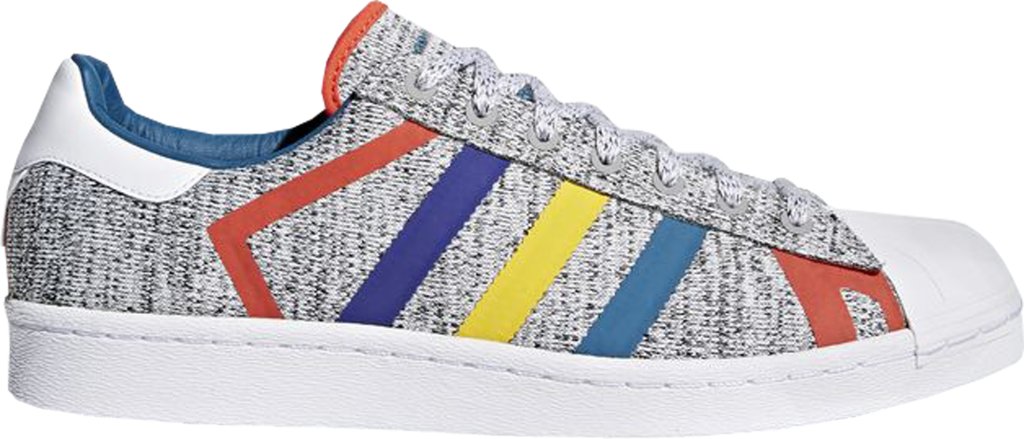 adidas Superstar White Mountaineering Grey Heather Light Grey Heather/Running White (AQ0352)
