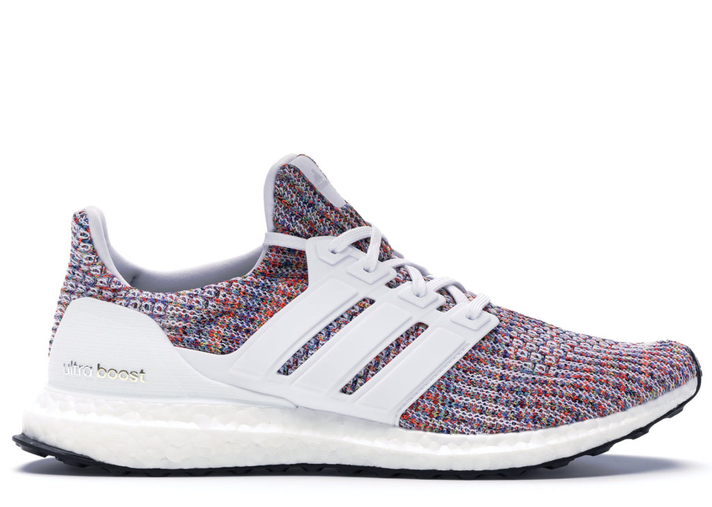 adidas Ultra Boost 4.0 White Multi-Color Cloud White/Cloud White/Collegiate Navy (CM8111)