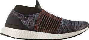adidas Ultra Boost Laceless Mid Black White Orange Core Black/Core Black/Footwear White (S80769)