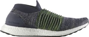 adidas Ultra Boost Laceless Mid Oreo Green Legend Ink/Legend Ink/Vapour Grey (S80771)