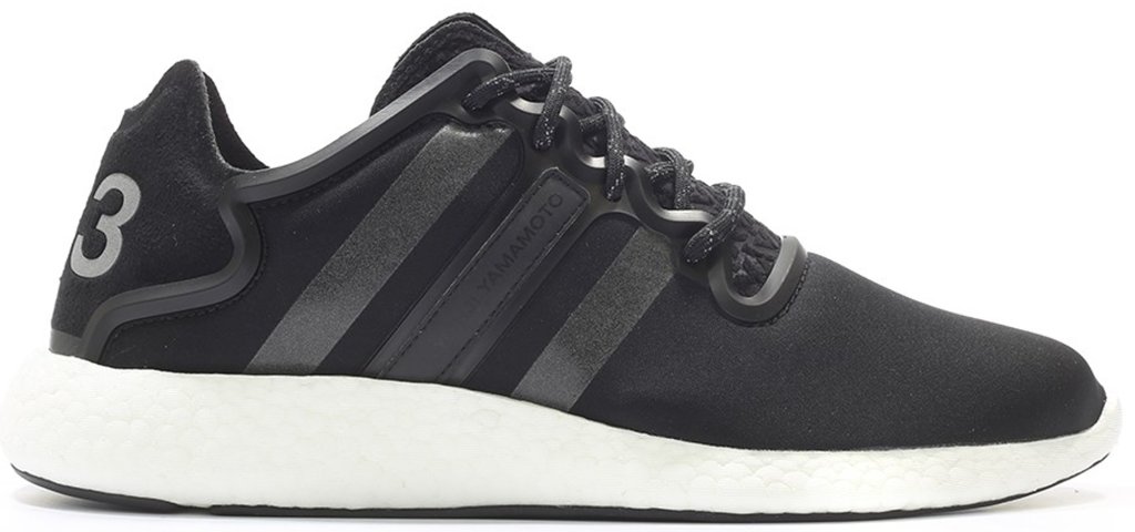 adidas Y-3 Yohji Run Black Silver Core Black/Reflective Silver/Footwear White (BB4865)