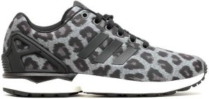 adidas ZX Flux Pattern Pack “Snow Leopard” Black1/Carbon/Ecru (M21667)